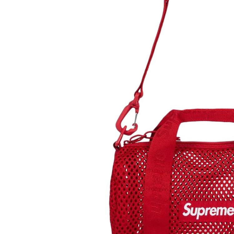 Сумка supreme Полиэфирное волокно Одно плечо Сумка Мини-версия Унисекс Красный - изображение 4