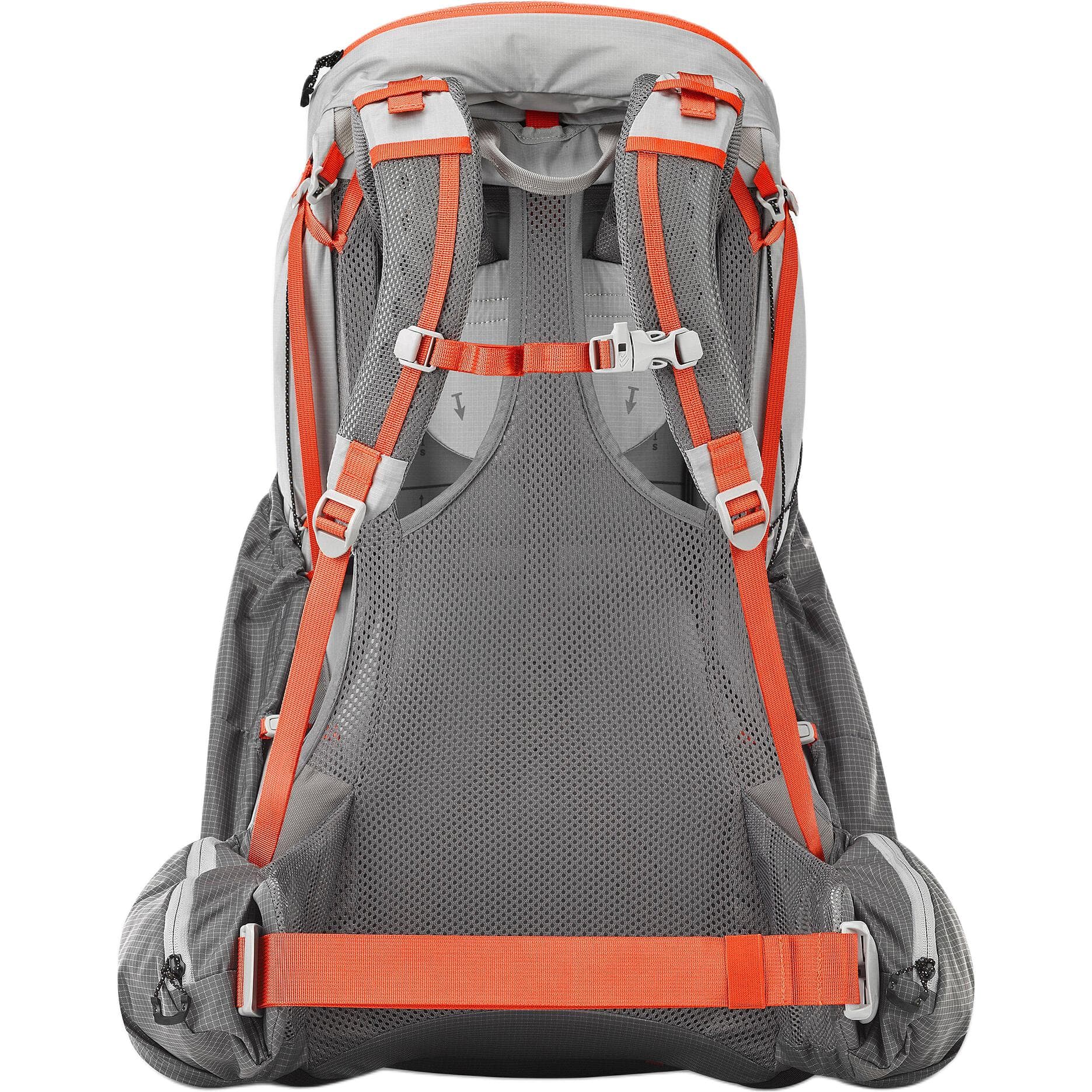 DECATHLON 55L Альпинистский рюкзак для активного отдыха сумка полиамид дымчато-серый женский - изображение 4