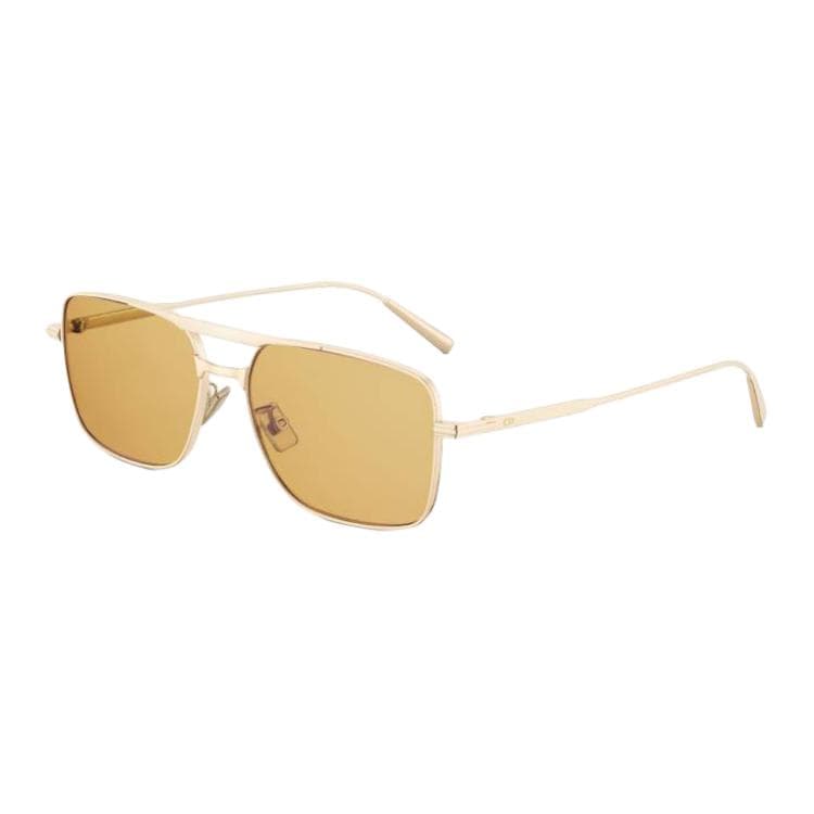 Солнцезащитные очки DIOR Металлические Aviator Солнцезащитные очки Унисекс Золото - изображение 1