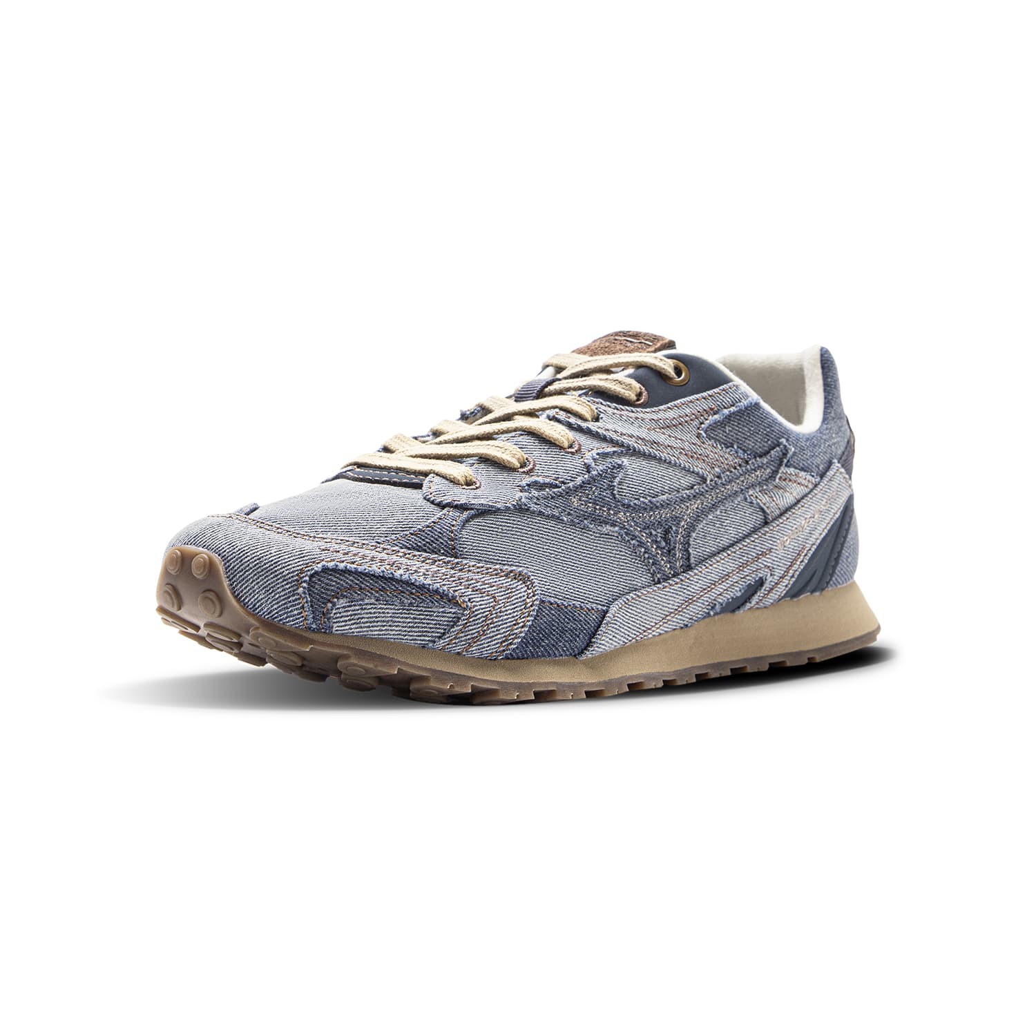 Кроссовки Mizuno LG 60S Low Топ Повседневная обувь Унисекс Джинсовый синий - изображение 2