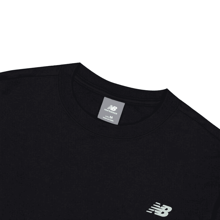 Футболка New Balance SS25 T Рубашка Мужская Черная - изображение 3
