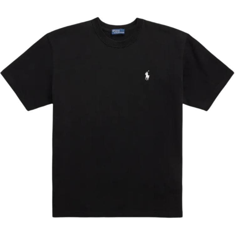 Футболка Polo Ralph Lauren Fw25 T Рубашка Женская Поло Черная Свободного кроя - изображение 1