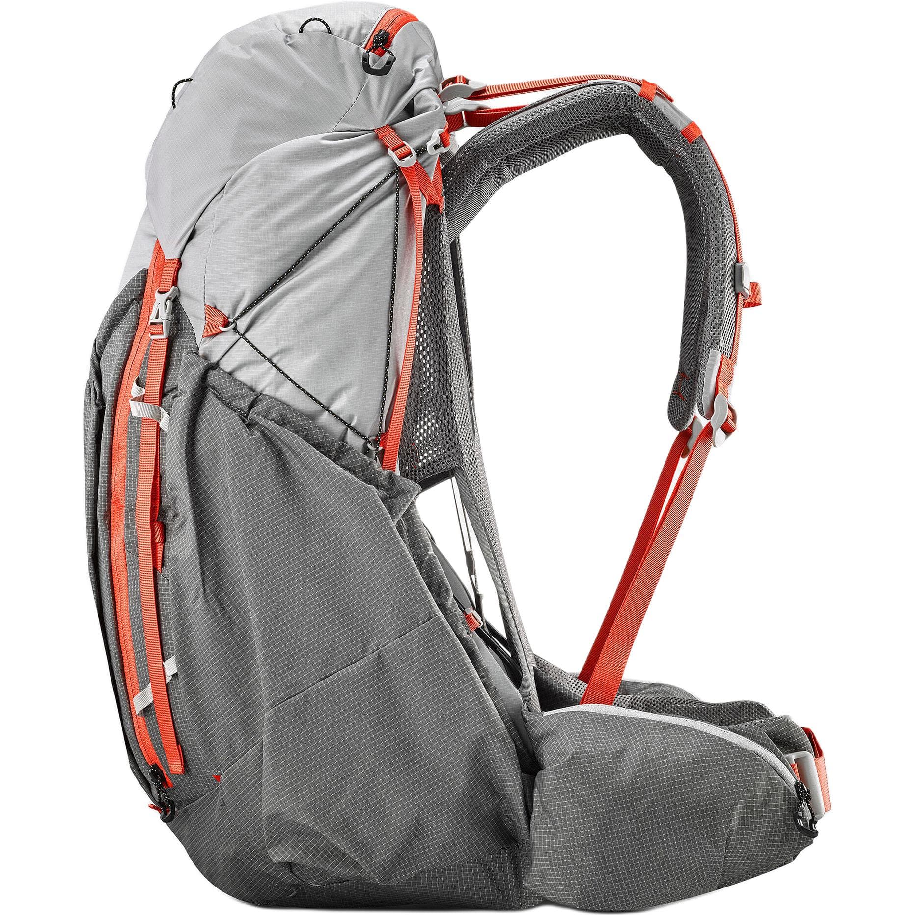 DECATHLON 55L Альпинистский рюкзак для активного отдыха сумка полиамид дымчато-серый женский - изображение 3