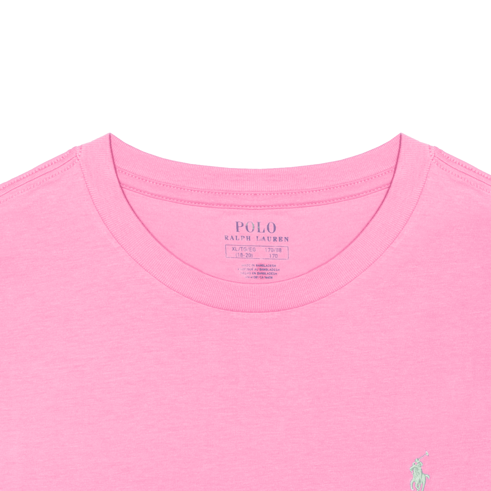 Футболка Polo Ralph Lauren T-рубашка темно-розовая детская - изображение 5