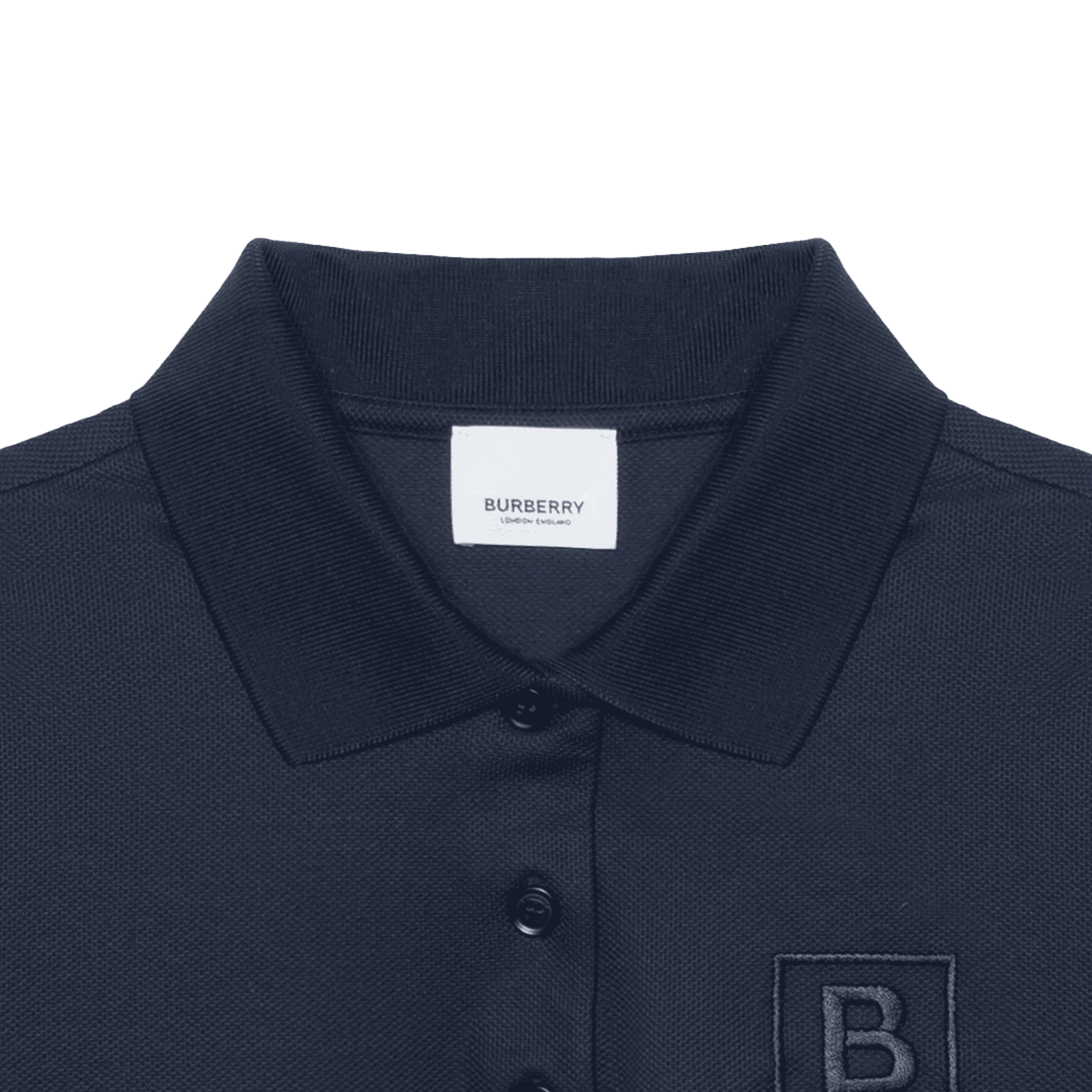 Поло Burberry Polo Shirt Navy - изображение 7