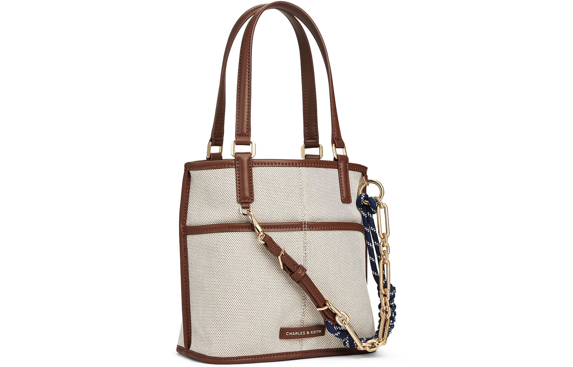 Сумка CHARLESKEITH ck Taupe Canvas - изображение 2