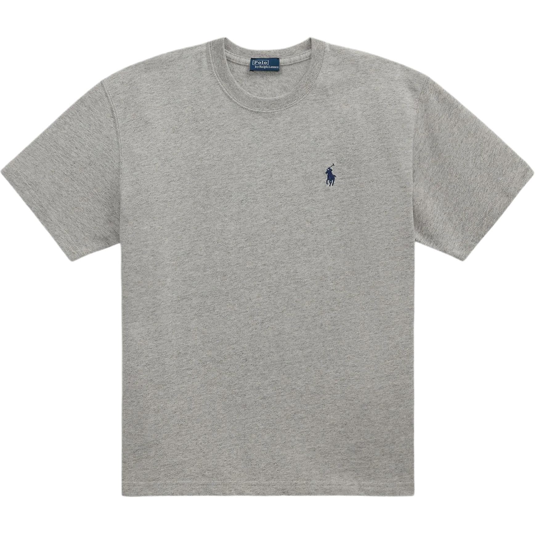 Футболка Polo Ralph Lauren FW25 T Рубашка Женская Галька Речный Каменный Серый Свободный крой - изображение 1