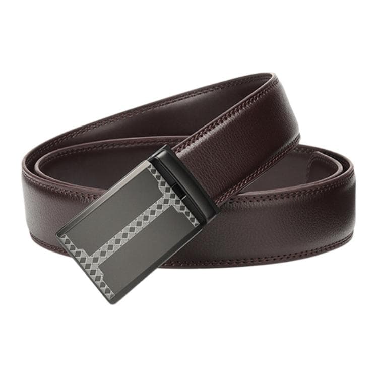 Ремень JEANSWEST Ремни из коровьей кожи спилок мужские 3,4 см - изображение 5