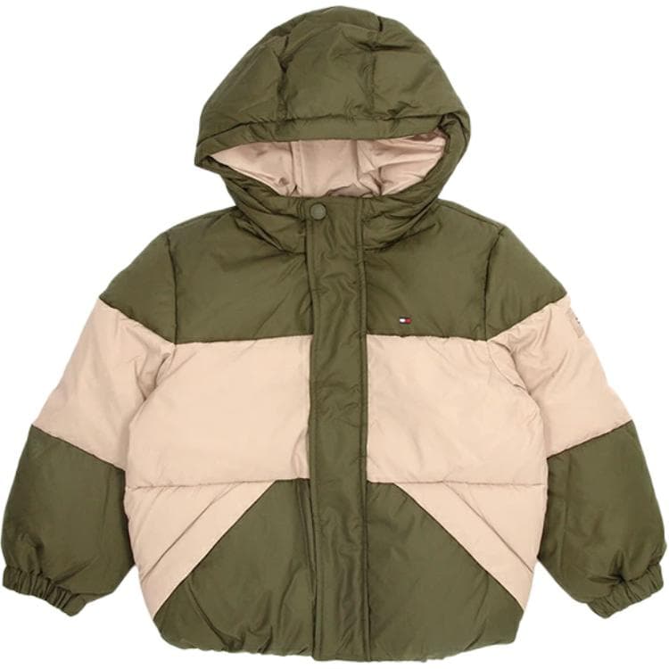 Tommy Hilfiger Пуховик Зеленый Детский - изображение 1
