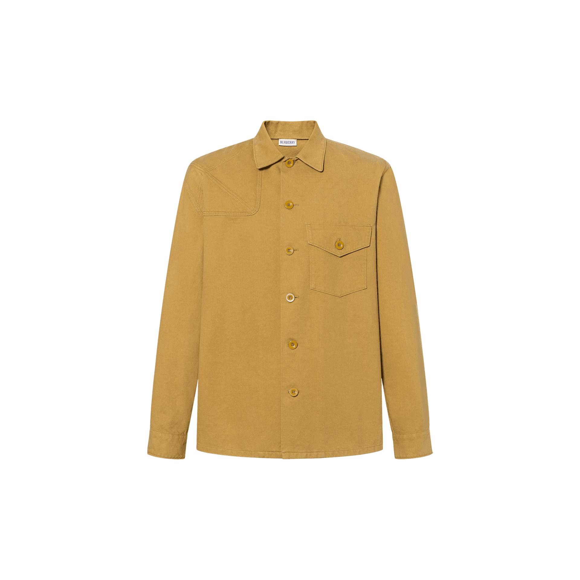Рубашка Burberry Panelled Cotton Shirt - изображение 1
