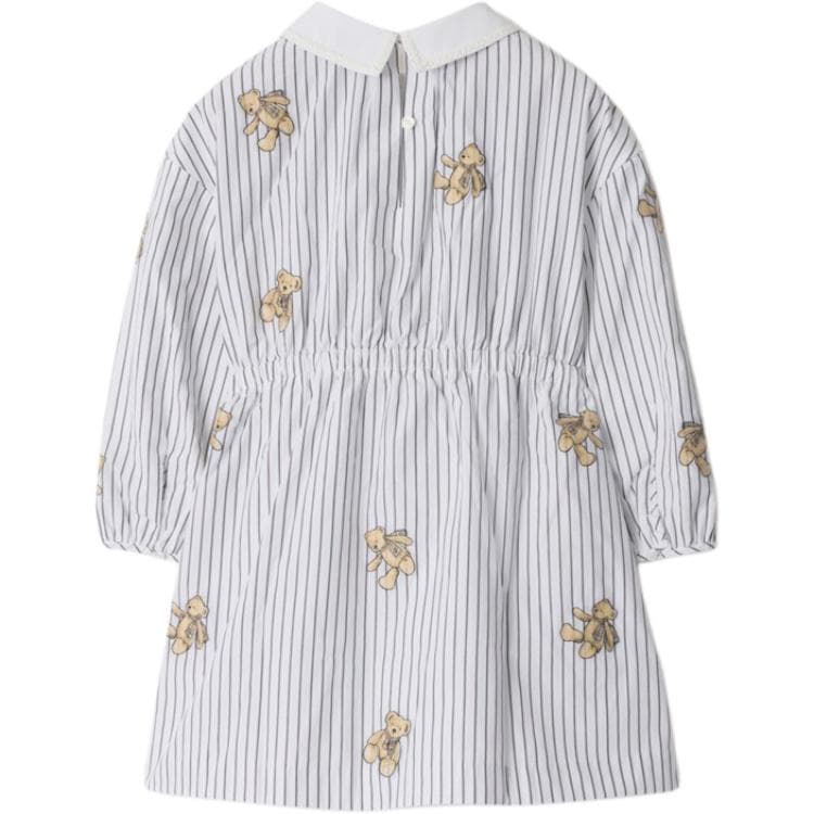 Платье Burberry SS25 Белое Детское - изображение 2