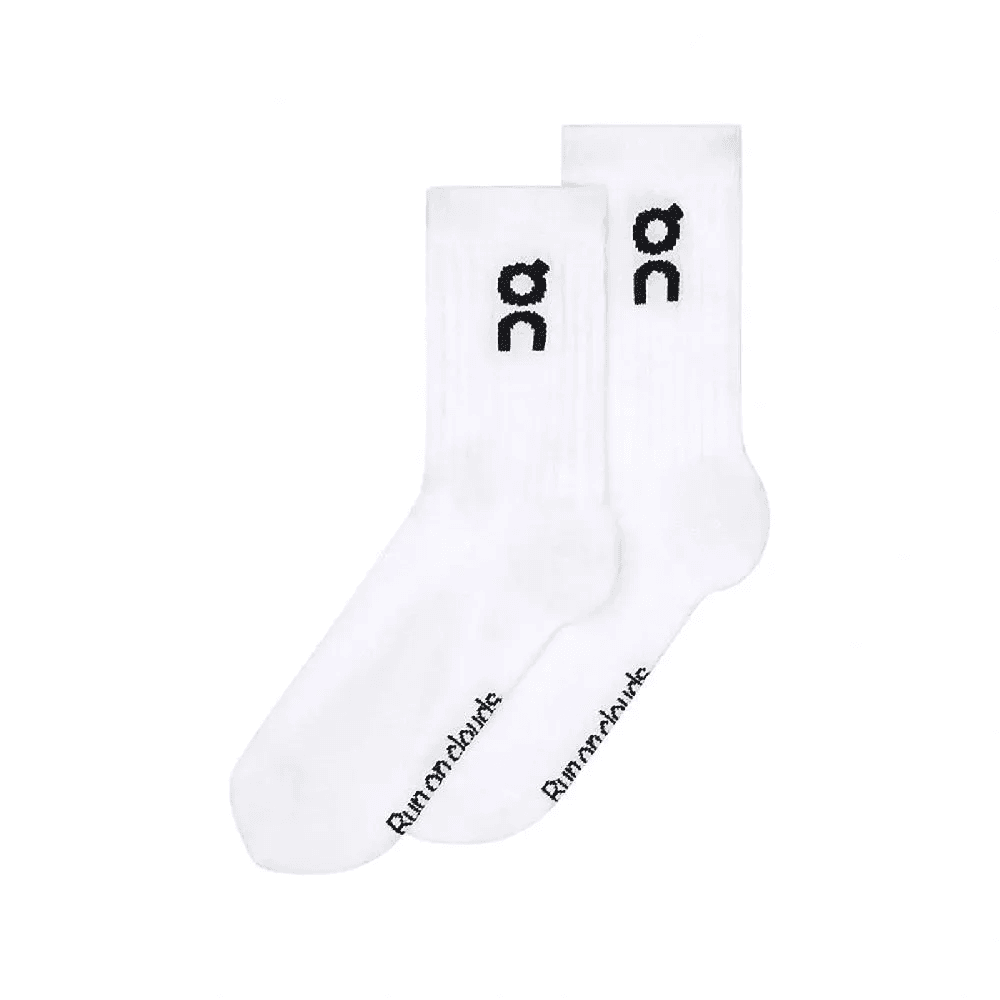 Носки On Logo Sock High 3P High Socks Unisex 3 Pack White На логотип носки высокие 3P унисекс 3 упаковки белый - изображение 2