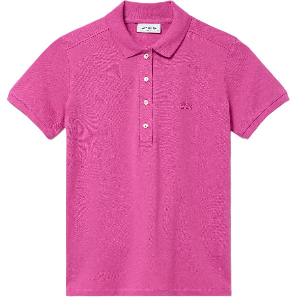 LACOSTE Поло Женское Фуксия - изображение 1