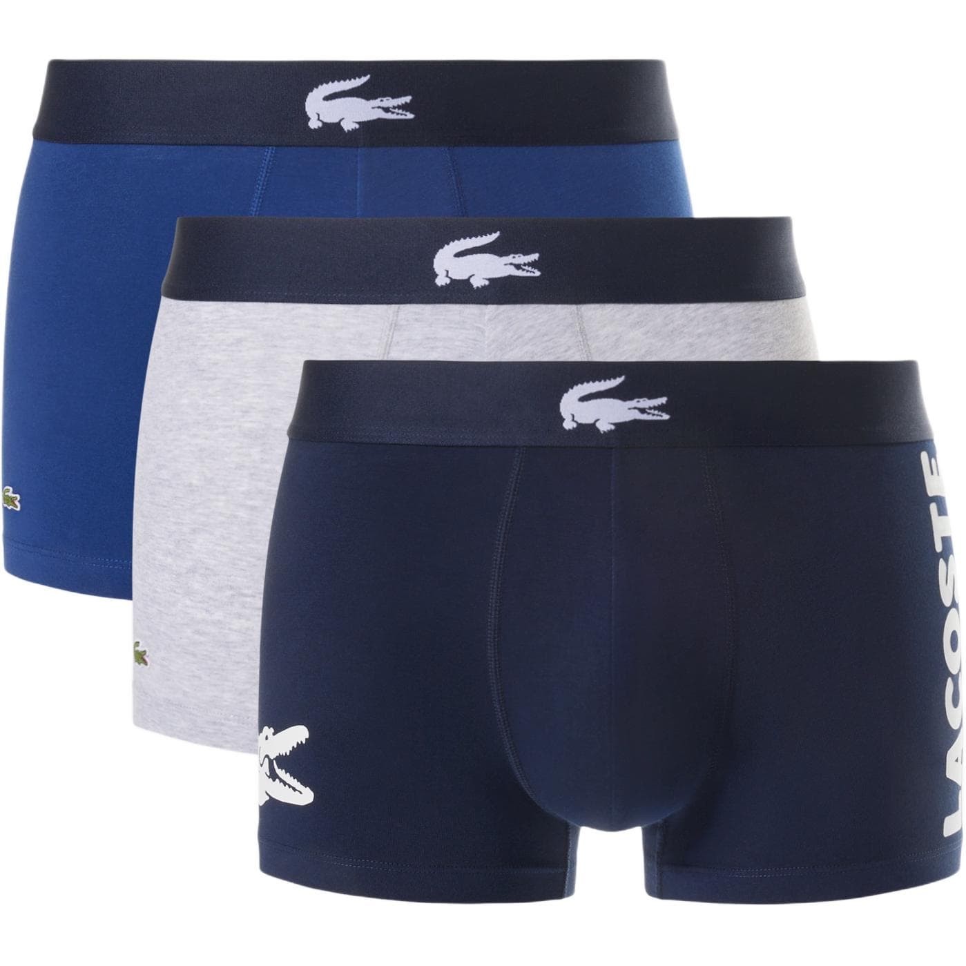Трусы LACOSTE Мужское нижнее белье 3 штуки - изображение 1