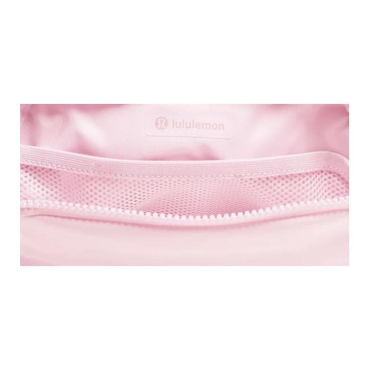 Поясная сумка Lululemon Everywhere Нейлоновая поясная сумка (бандана) Женская Мягкая Прозрачно-розовая - изображение 5