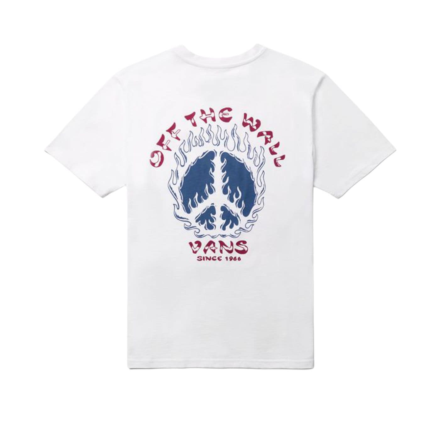 Футболка Vans 1966 Белый Унисекс T-рубашки - изображение 2