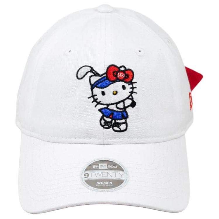Кепка New Era X Hello Kitty Оригинальный дизайн Хлопковое волокно Кепки Women's White - изображение 2