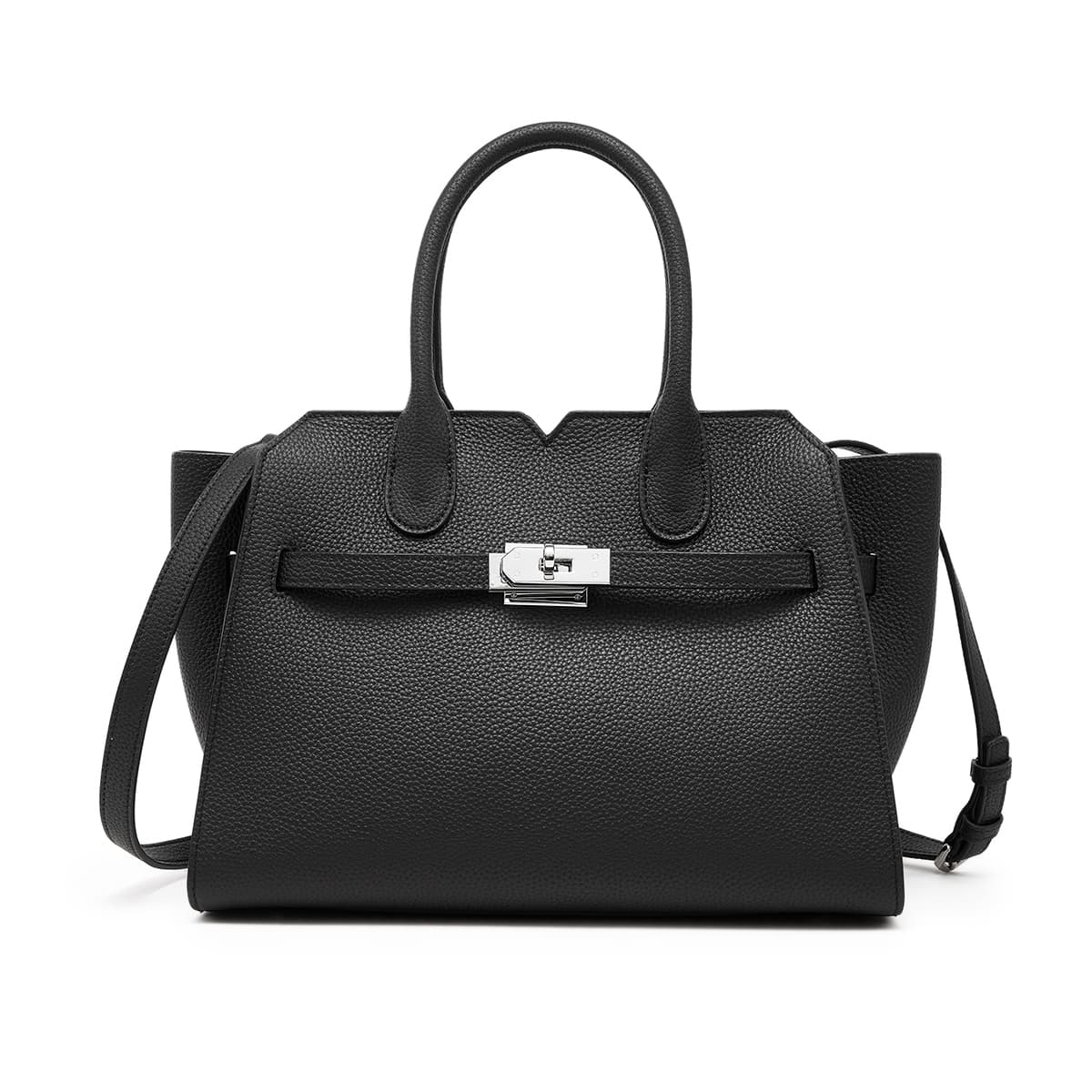 Сумка PIERRE CARDIN Сумка из коровьей кожи одно плечо стандартная (стандартная) женская черный слоновая серый бежевый - изображение 3