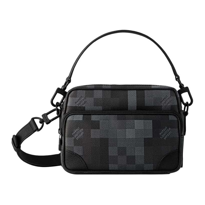 Сумка Louis Vuitton Damoflage Shoulder Bag Black - изображение 1