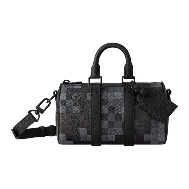 Сумка Louis Vuitton Keepall Bandoulière 25 Black - изображение 1