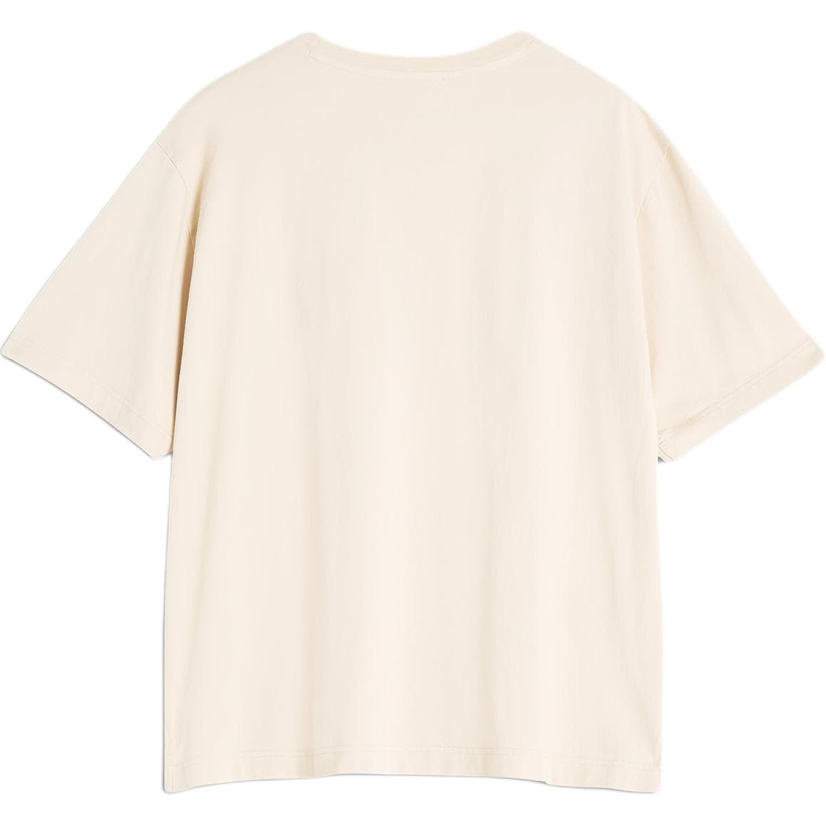 Футболка Maison Kitsune T-Shirt Мужская Бежевая - изображение 2