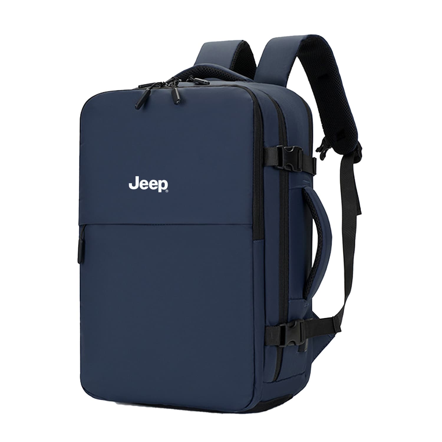 Рюкзак Jeep Кожная мембрана Ноутбук Рюкзак Мужской Серый Черный Синий - изображение 2
