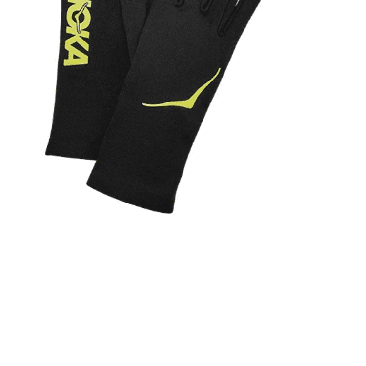 HOKA ONE ONE Оригинальный дизайн Полиамид Эластан Полиэстер Волокно Пальцевые Унисекс Черный Оранжевый - изображение 2
