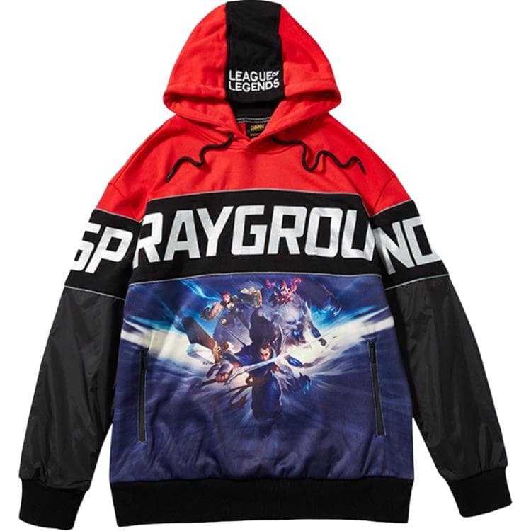 Худи SPRAYGROUND x League of Legends Hoodie Black - изображение 1