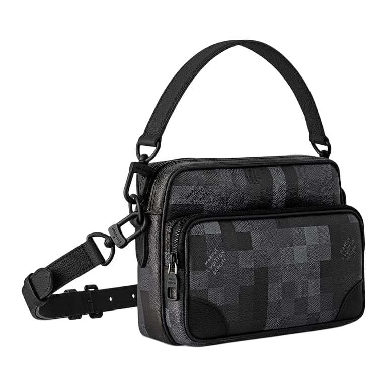 Сумка Louis Vuitton Damoflage Shoulder Bag Black - изображение 2