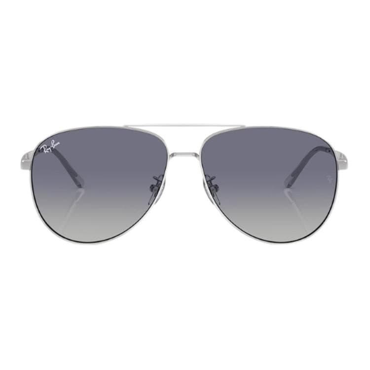 Солнцезащитные очки RayBan Металлические Aviators Солнцезащитные очки Унисекс Серебряные - изображение 2