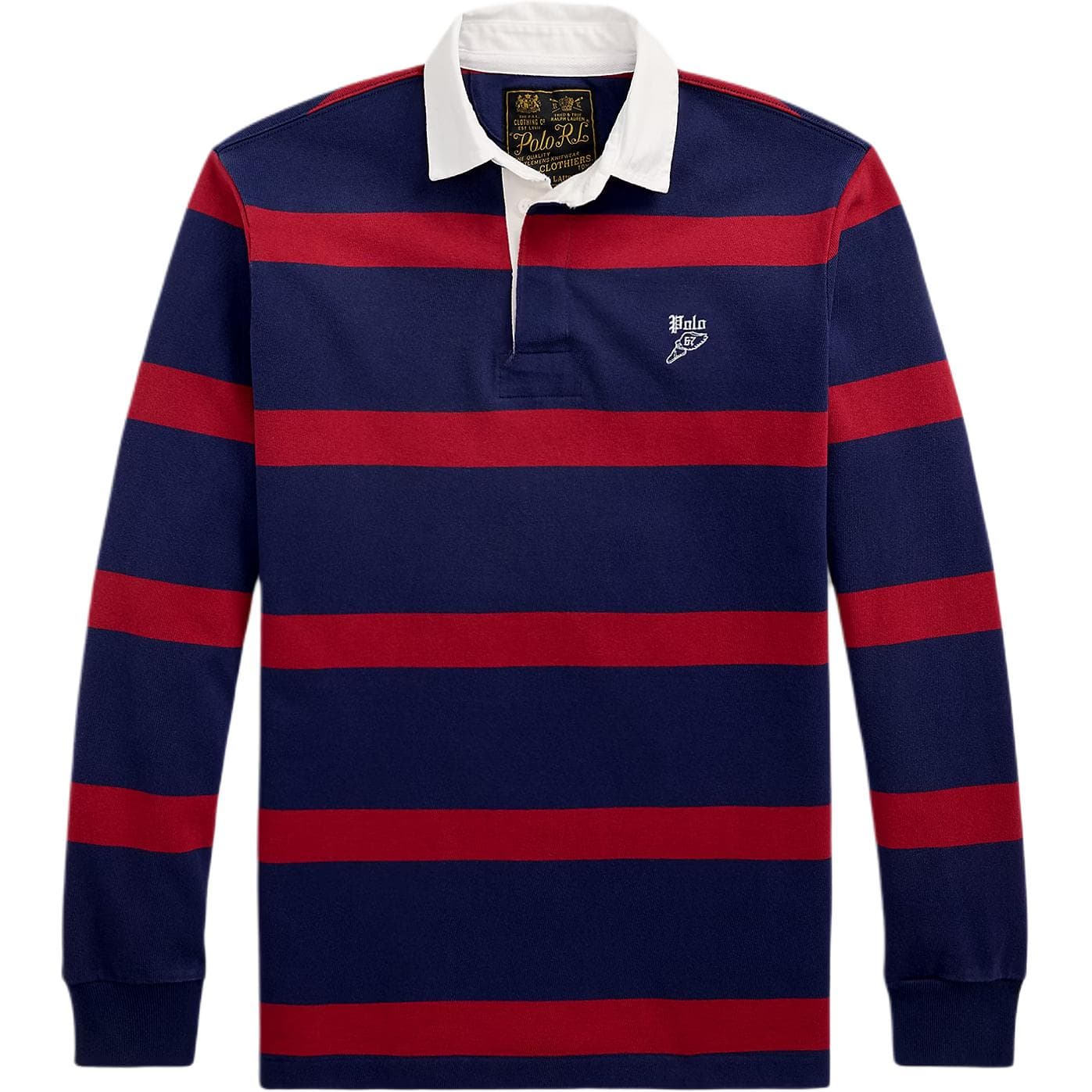 Поло Polo Ralph Lauren Polo Классическая версия Мужской Camden Красный и DEEP Кобальтовый Синий - изображение 1