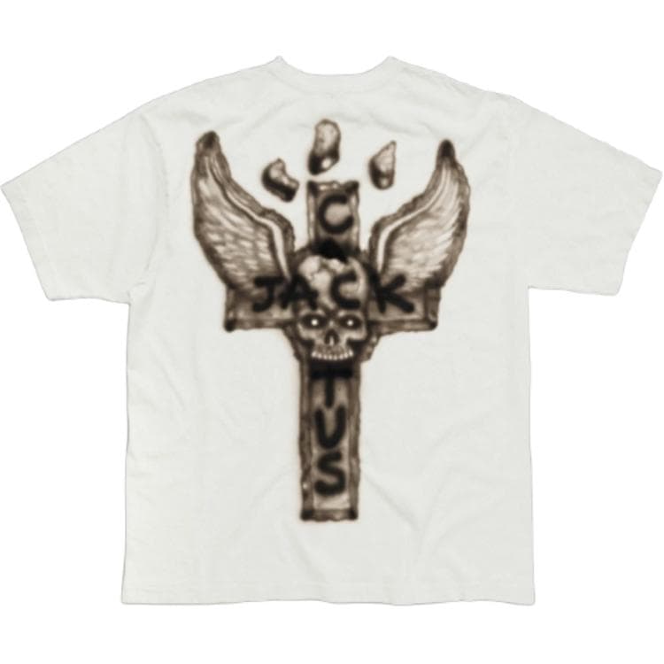 Футболка TRAVIS SCOTT JACKBOYS 2 Album Merch Белый Унисекс Футболки - изображение 2