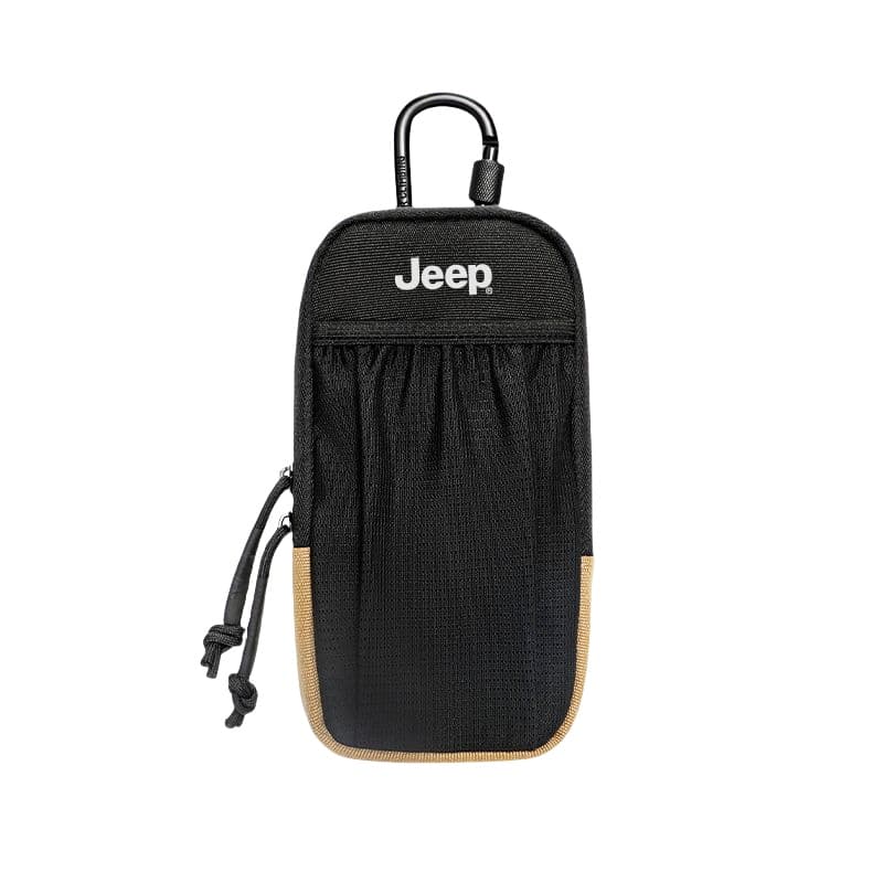 Нагрудная сумка Jeep Oxford с дышащей сеткой на груди (слинг) унисекс черный - изображение 1