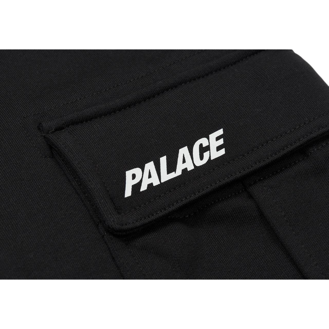 Шорты Palace FW22 Cargo Sweat Shorts Black - изображение 4
