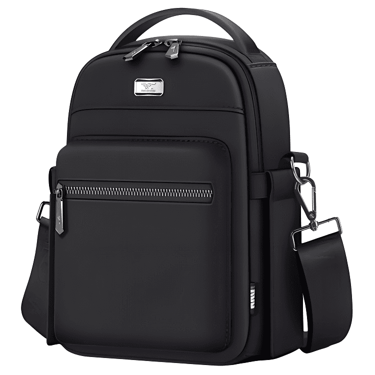 Нагрудная сумка SEPTWOLVES Oxford Crossbody Bag (Sling) Large Men's Black SEPTWOLVES Оксфорд Слинг Сумка (Слинг) Большая Мужская Черная - изображение 3