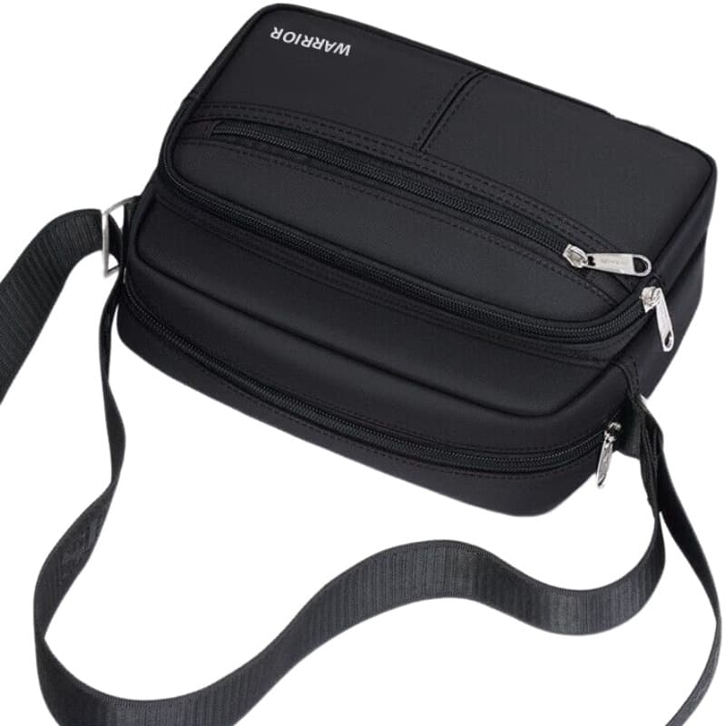 Мини-сумка WARRIOR Оксфорд Briefcase Сумка через плечо Сумка на плечо Стандартная (стандартная) Унисекс Черный - изображение 5