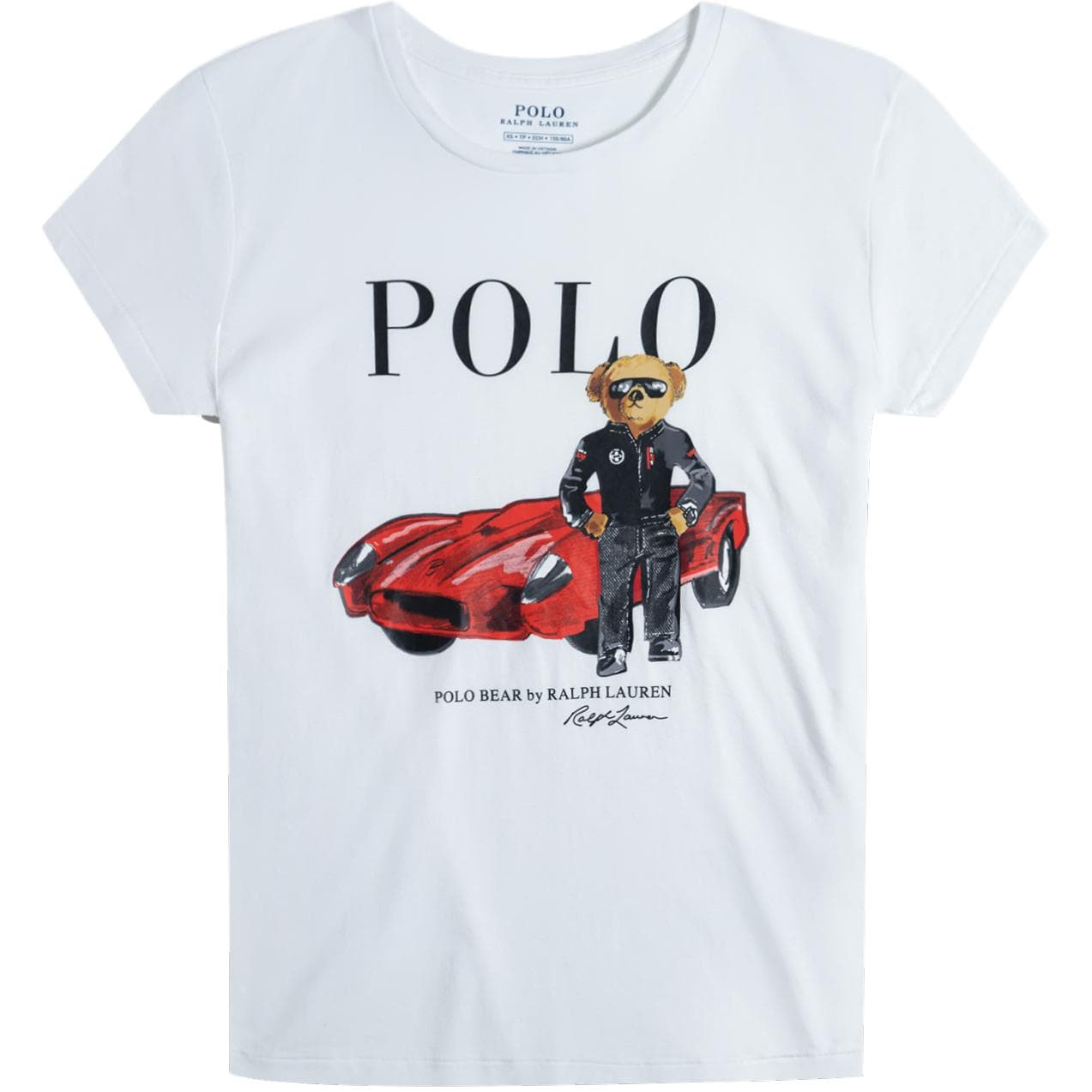 Футболка Polo Ralph Lauren SS24 Стандартная (Standard) Рубашка T Женская Белая - изображение 1