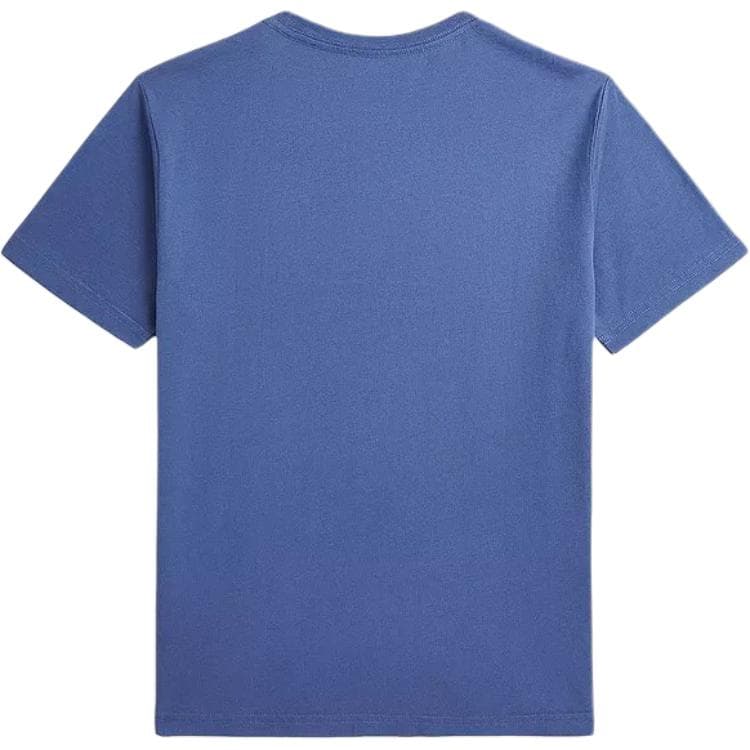 Футболка Polo Ralph Lauren T-рубашка SS25 Стандартная Синяя Детская - изображение 2