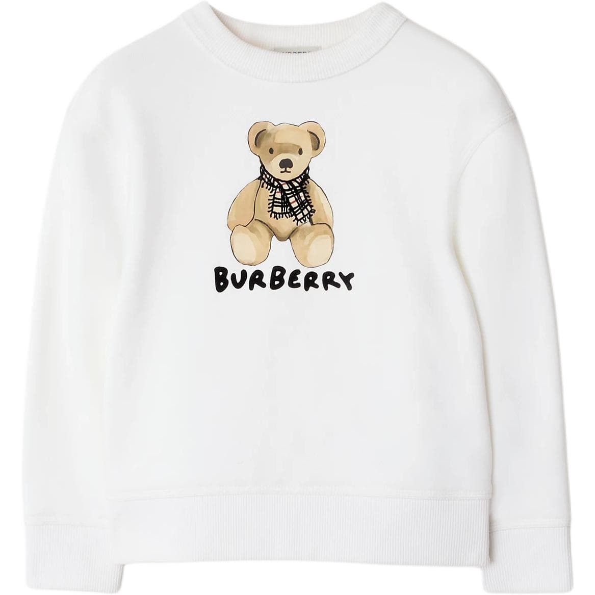 Толстовка Burberry Белый Детский - изображение 1