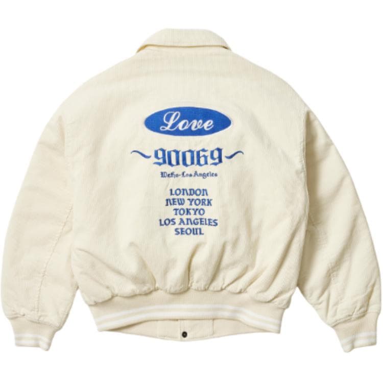 Куртка PALACE SS25 Drop3 PALACE LOVE VARSITY JACKET - изображение 3