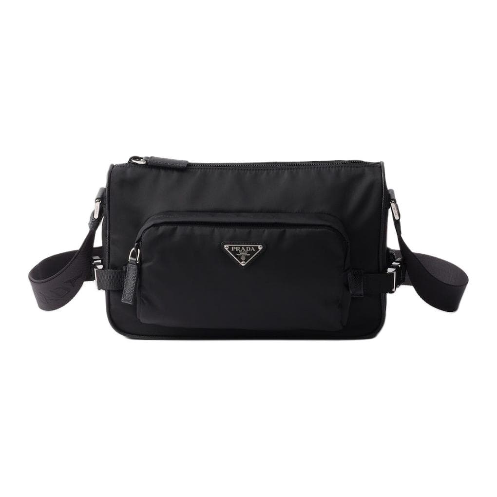 Сумка через плечо Prada Re-Nylon Shoulder Bag Black - изображение 1