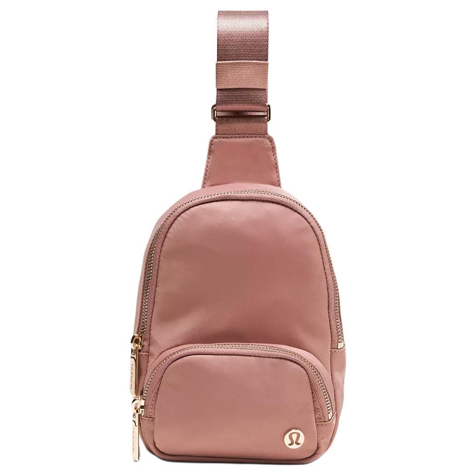 Нагрудная сумка Lululemon Everywhere Нейлоновая Сумка через плечо Маленькая Унисекс Spice Чай Коричневый - изображение 1
