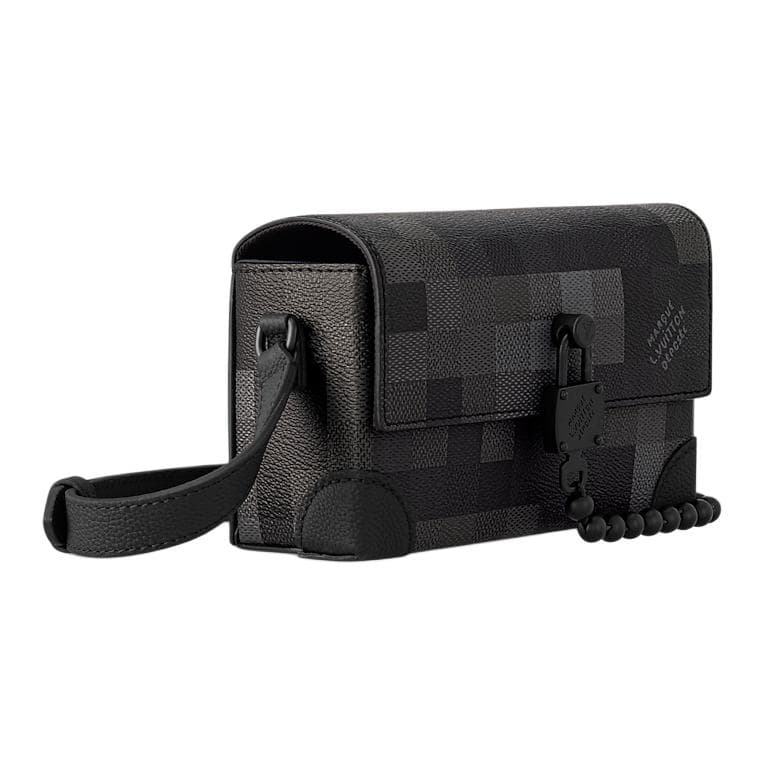 Сумка через плечо Louis Vuitton Steamer Black - изображение 2