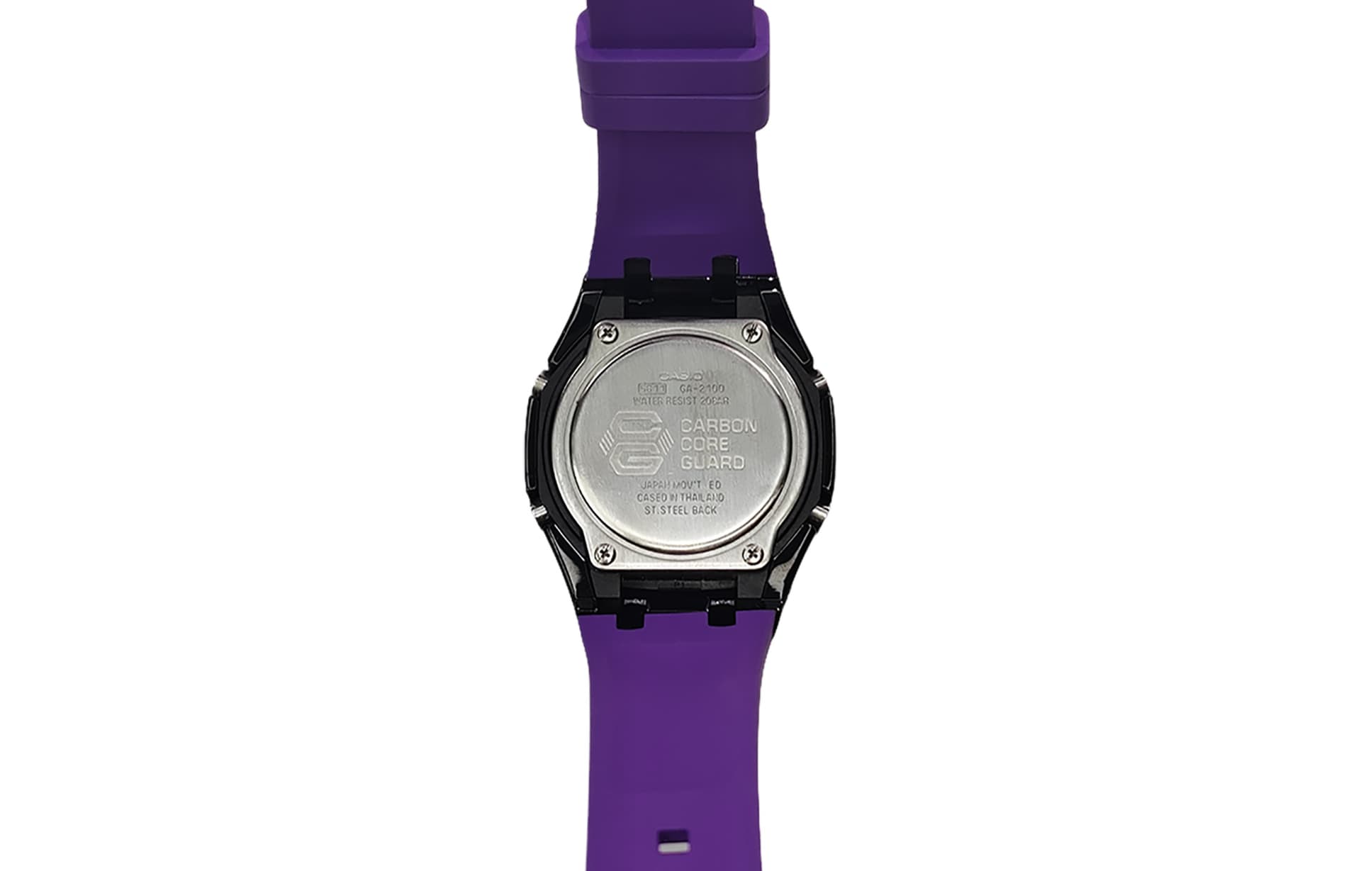 Часы CASIO GA-2100-4A-Violet Noir - изображение 6