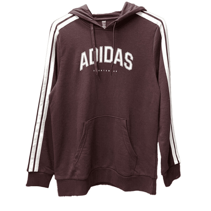Худи Adidas Толстовка Мужское Темно-красное - изображение 1