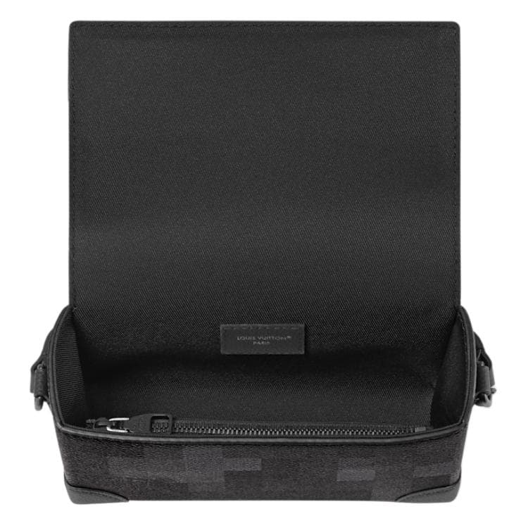 Сумка через плечо Louis Vuitton Steamer Black - изображение 4