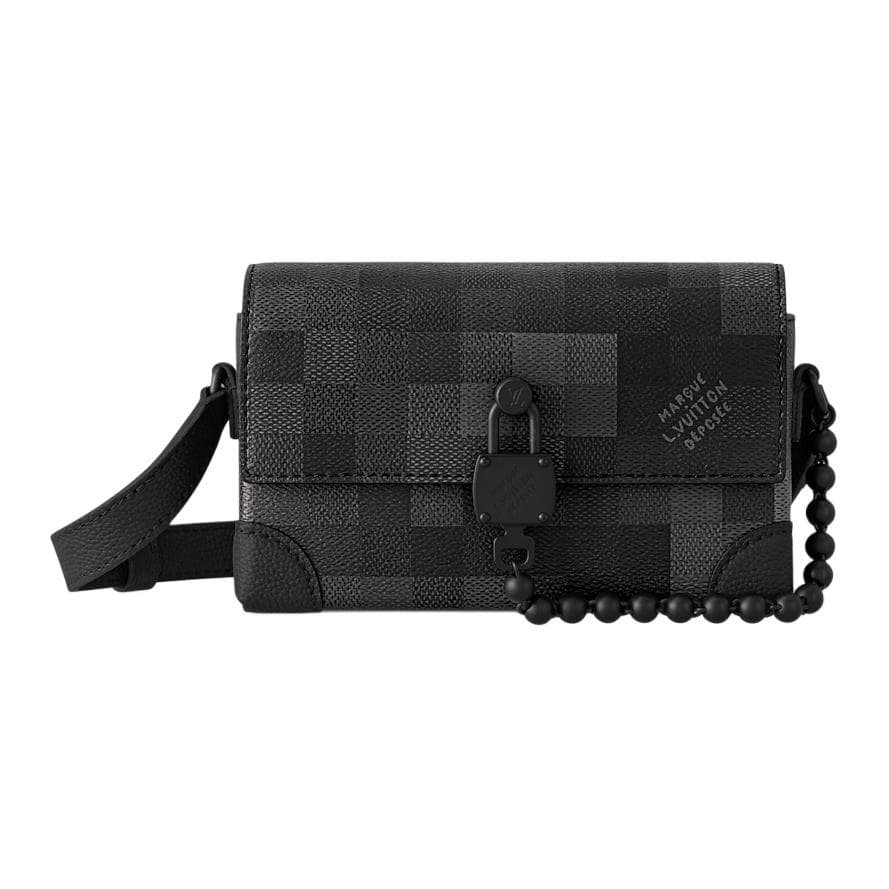 Сумка через плечо Louis Vuitton Steamer Black - изображение 1