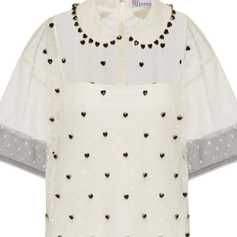 Блузка RED VALENTINO SS23 - изображение 5