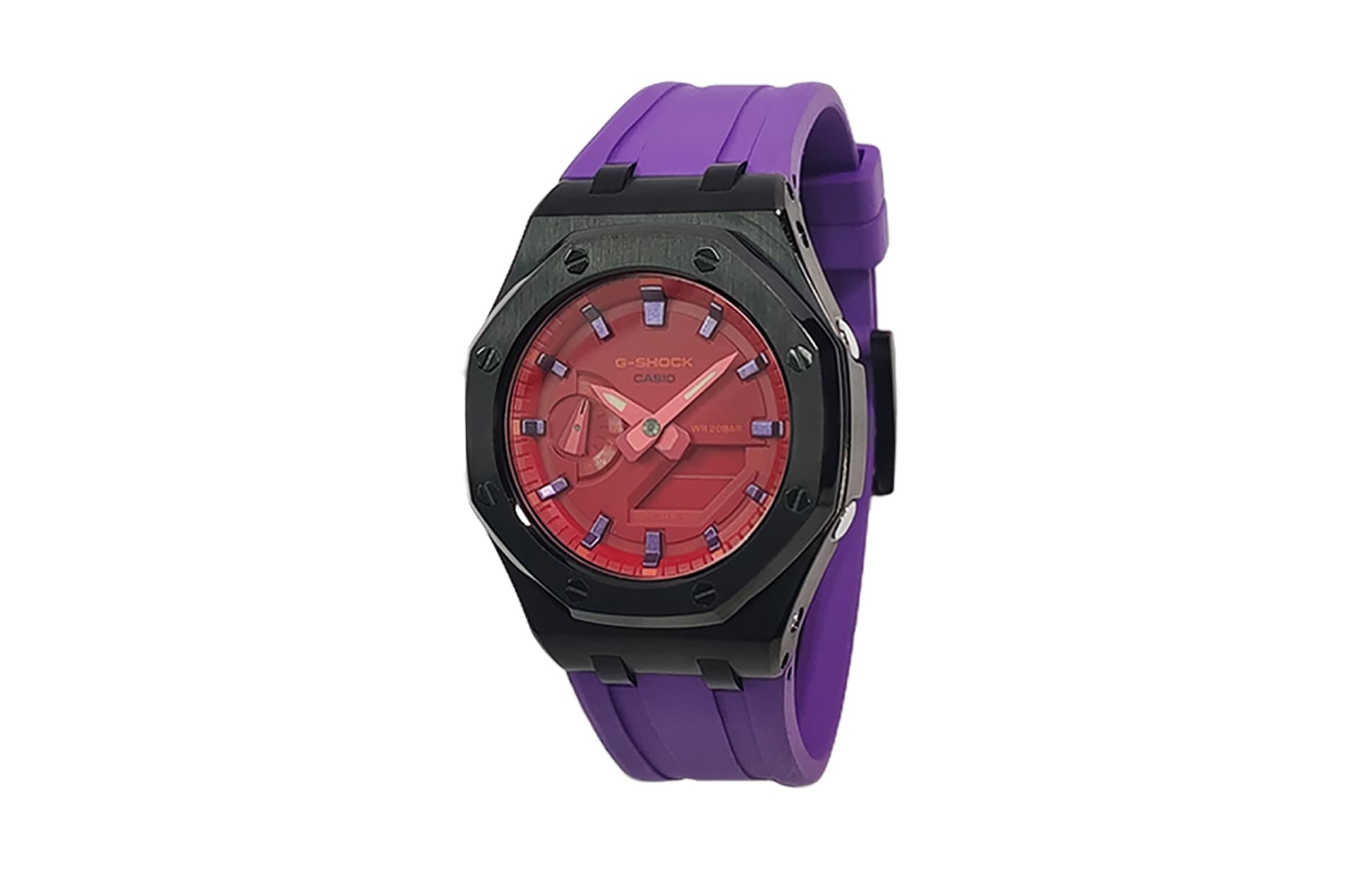 Часы CASIO GA-2100-4A-Violet Noir - изображение 1