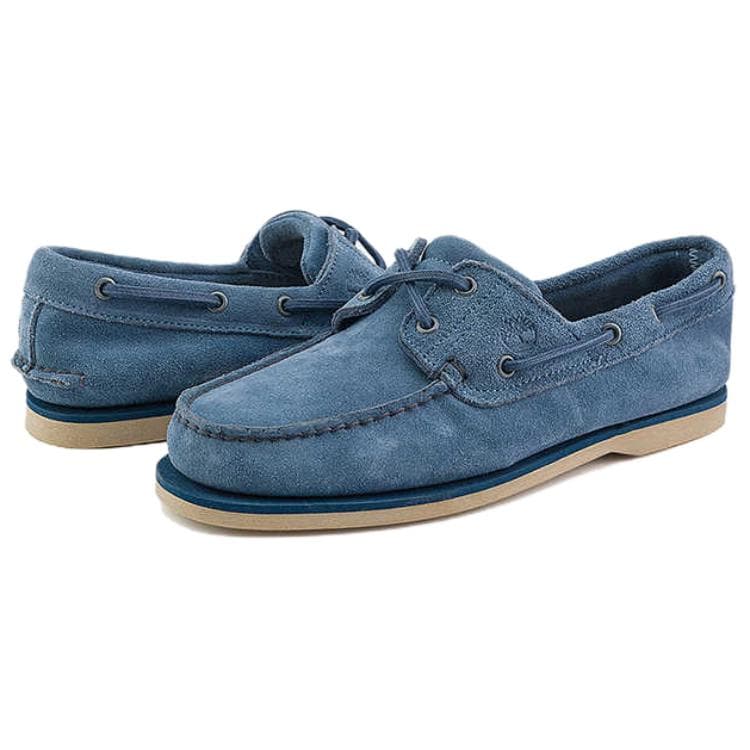 Timberland Classic Boat Обувь Мужская Синяя - изображение 3